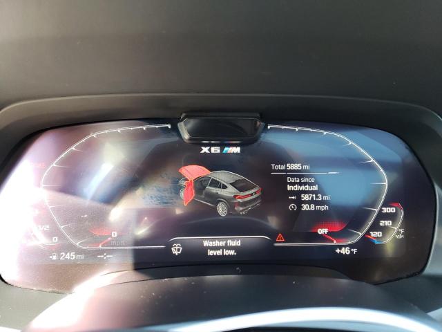 2022 BMW X6 M 5YMCY0C01N9M57041