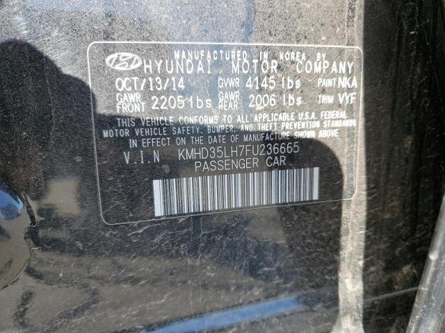 2015 HYUNDAI ELANTRA GT - KMHD35LH7FU236665