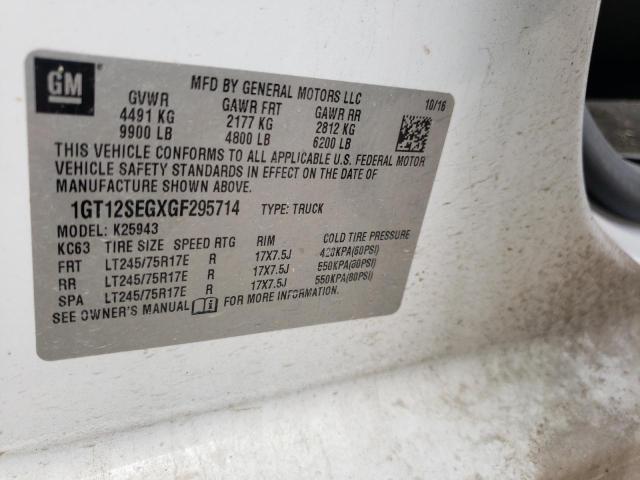 1GT12SEGXGF295714 GMC Sierra K2500 Sle