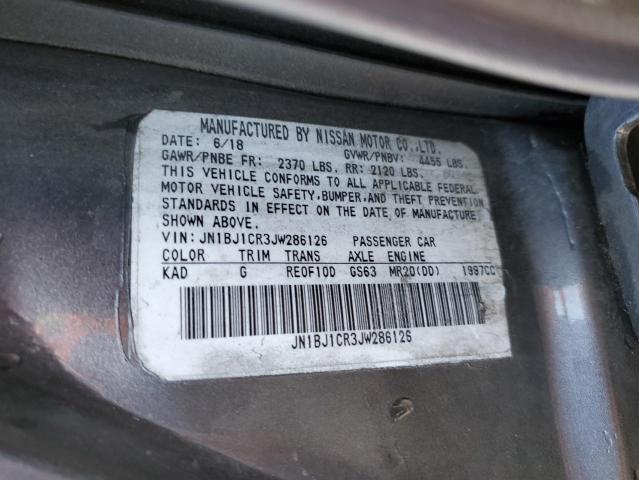2018 NISSAN ROGUE SPOR - JN1BJ1CR3JW286126