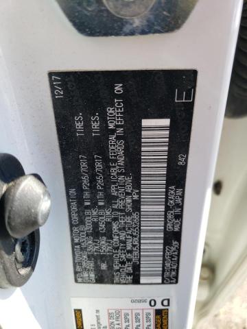 2018 TOYOTA 4RUNNER SR JTEBU5JRXJ5532685