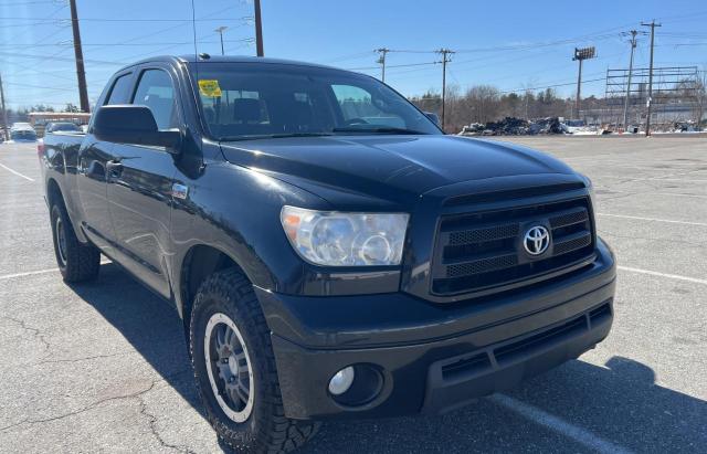 Salvage trucks for sale at Billerica, MA auction: 2010 Toyota Tundra Double Cab SR5