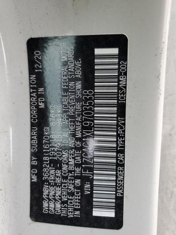 JF1ZCAC1XL9703538 Subaru Brz Limited