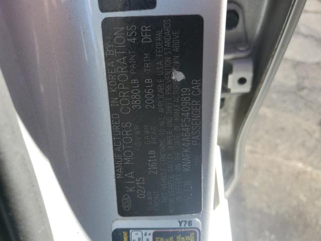 2015 KIA FORTE LX - KNAFK4A64F5409819