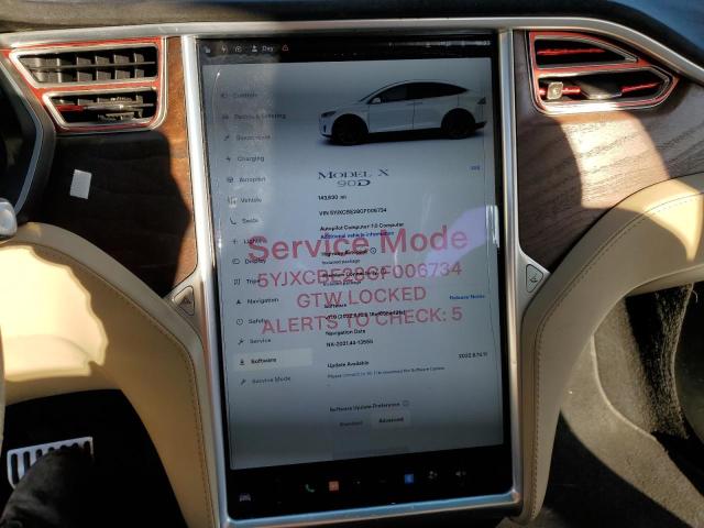 5YJXCBE28GF006734 Tesla MODEL X