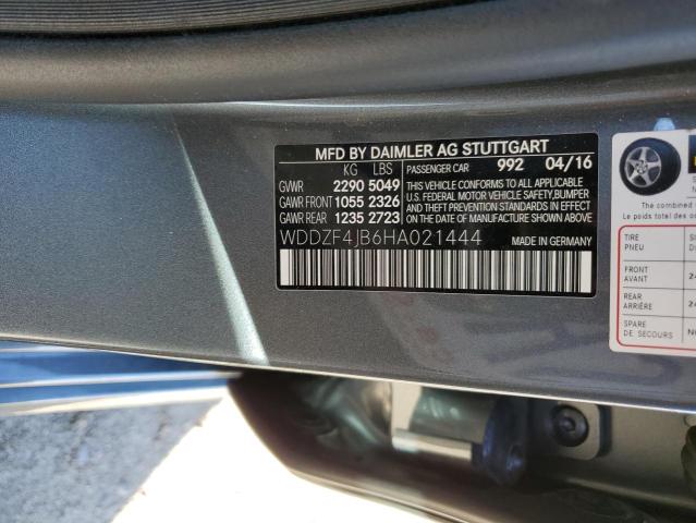 2017 MERCEDES-BENZ E 300 - WDDZF4JB6HA021444
