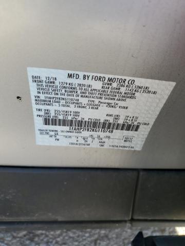 2019 FORD TAURUS LIM 1FAHP2F82KG110748