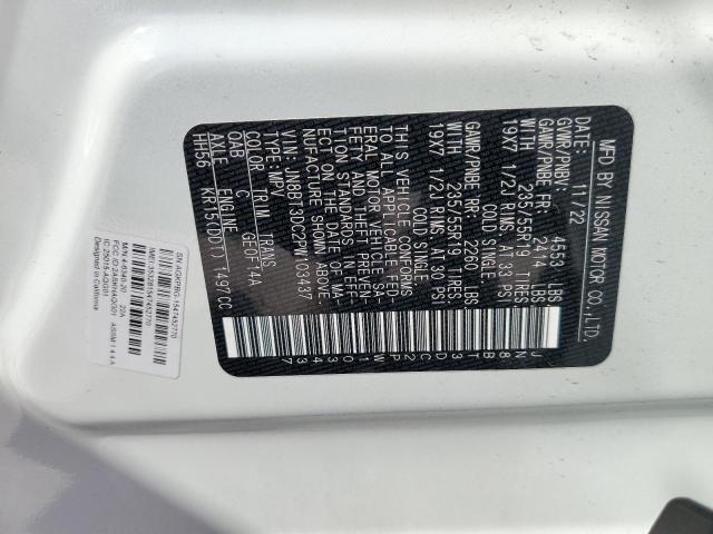 2023 NISSAN ROGUE PLAT - JN8BT3DC2PW103437