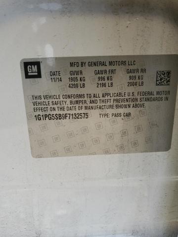 2015 CHEVROLET CRUZE LTZ - 1G1PG5SB9F7132575