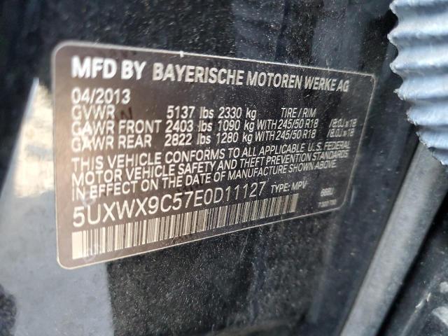 5UXWX9C57E0D11127 BMW X3 Xdrive28i