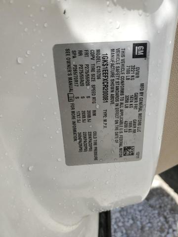1GKS1EEFXCR200081 GMC YUKON DENALI