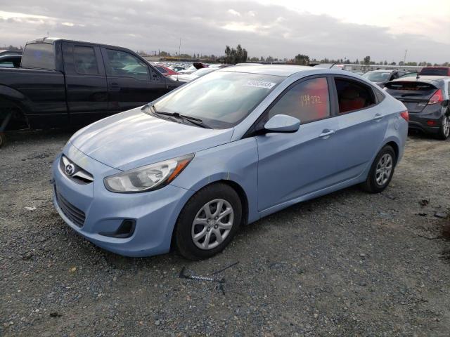 Salvage cars for sale from Copart Antelope, CA: 2013 Hyundai Accent GLS