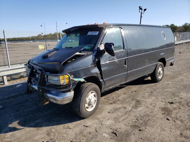 Salvage cars for sale from Copart Brookhaven, NY: 2005 Ford Econoline E350 Super Duty Van