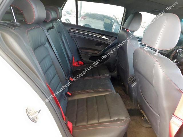 VIN: WVWFK2AU3EW131235 Auction: COPART UAE Lot: 43337503 Location: DUBAI INDUSTRIAL CITY - DUBAI WVWFK2AU3EW131235 VOLKSWAGEN GOLF 2014 WHITE Photo 6