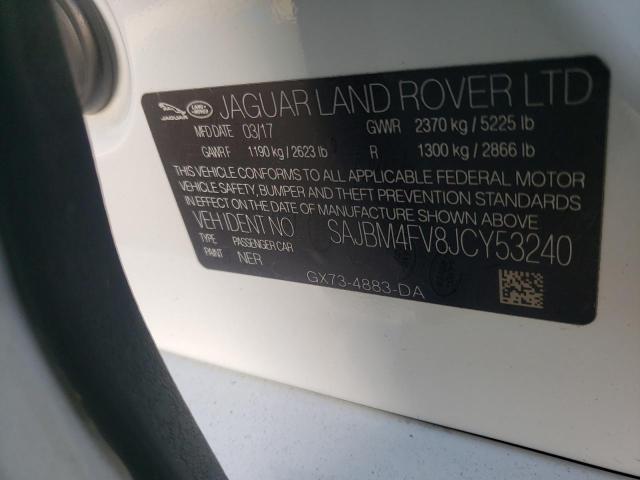 SAJBM4FV8JCY53240 Jaguar Xf S