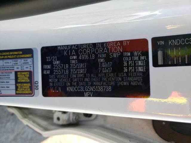 KNDCC3LG5N5138738 KIA NIRO S