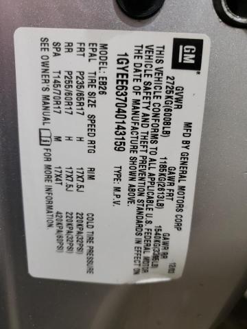 1GYEE637040143159 Cadillac SRX
