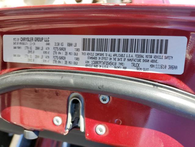 2015 RAM 1500 LONGH - 1C6RR7PTXFS545410