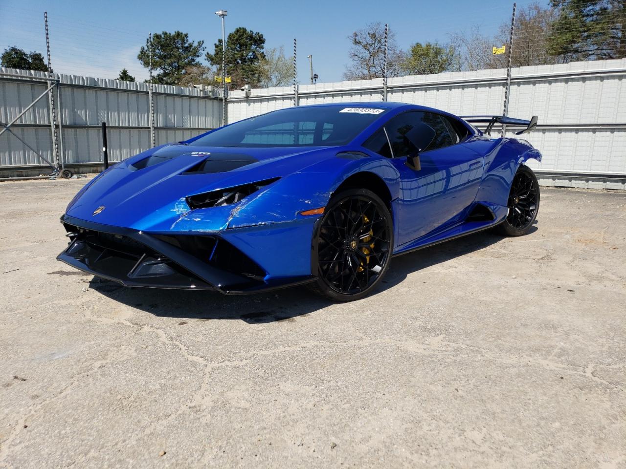 Lamborghini Huracan STO 2023 de venta en Copart Austell, GA. Lote #42833***  