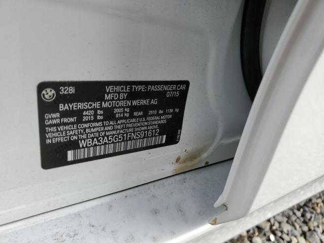 2015 BMW 328 I - WBA3A5G51FNS91612