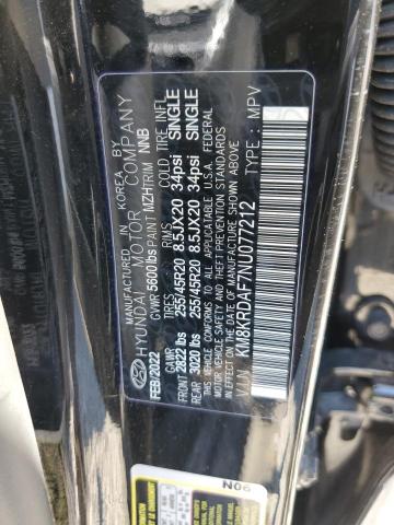 2022 HYUNDAI IONIQ 5 LI KM8KRDAF7NU077212