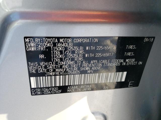 2018 TOYOTA RAV4 LE - JTMBFREV0JJ254805