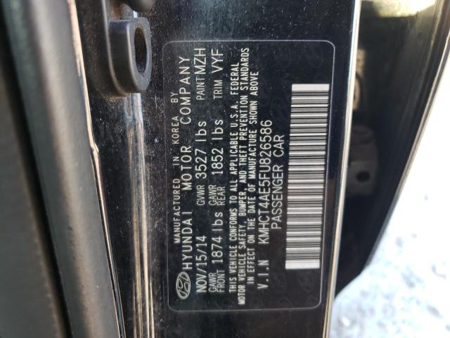 2015 HYUNDAI ACCENT GLS - KMHCT4AE5FU826586