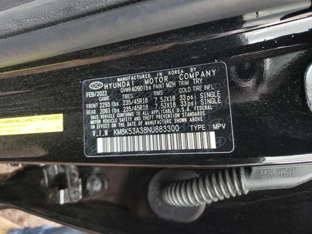 2022 HYUNDAI KONA LIMIT KM8K53A38NU883300