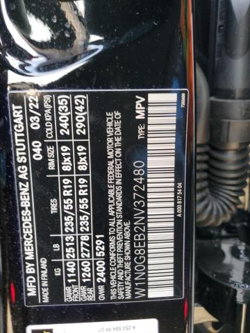 W1N0G8EB2NV372480 Mercedes-Benz Glc 300 4matic