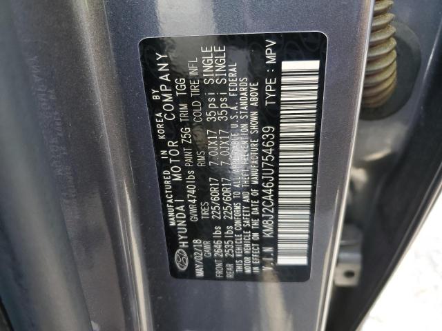 2018 HYUNDAI TUCSON SE KM8J2CA46JU754639