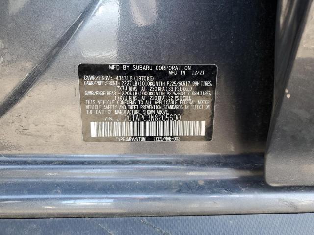 JF2GTAPC3N8205690 Subaru Crosstrek Premium