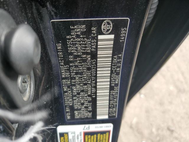 2015 TOYOTA CAMRY LE 4T1BF1FK1FU092545