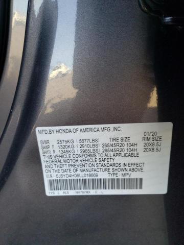 2020 ACURA MDX A-SPEC - 5J8YD4H06LL018669