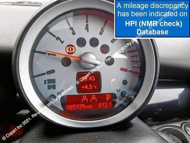 WMWMF72060TV03842 Mini Cooper S A