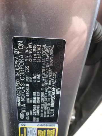 KNDPBCAC6F7765409 KIA Sportage Lx