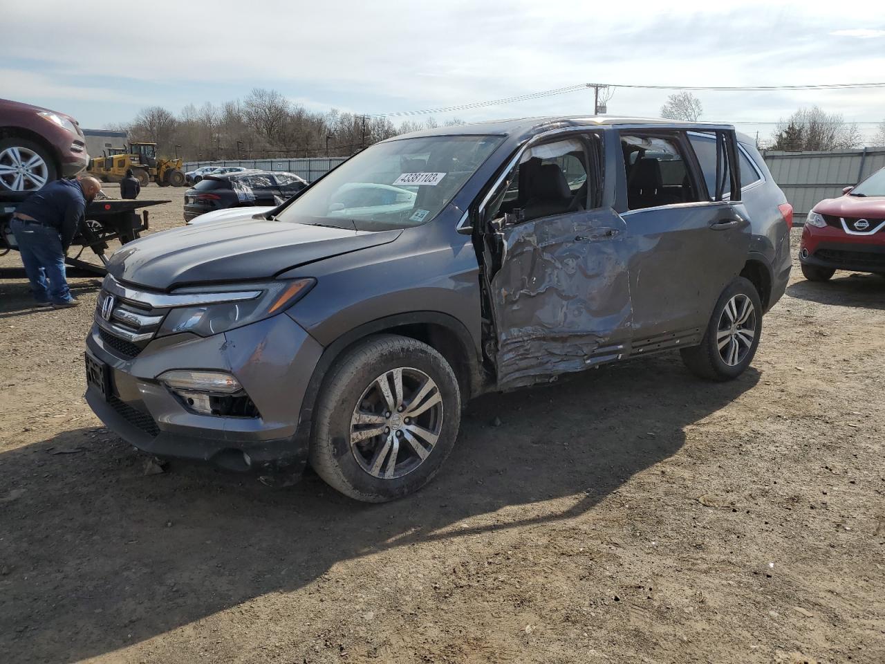 5FNYF6H56JB039604 HONDA PILOT EXL 2018
