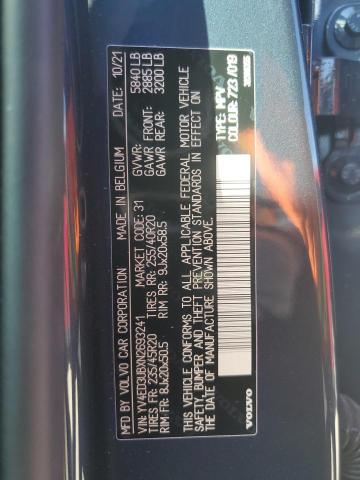 YV4ED3UBXN2693241 Volvo Xc40 P8 Recharge Ultimate