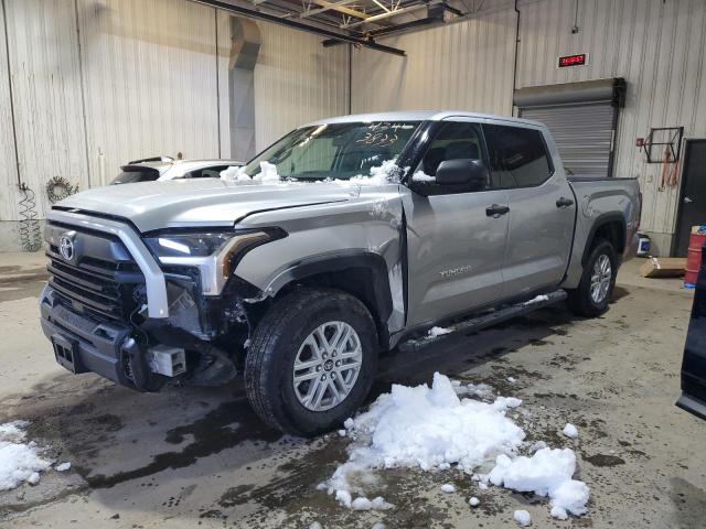 Salvage cars for sale from Copart Lyman, ME: 2022 Toyota Tundra Crewmax SR