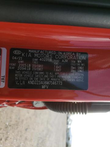 KNDJ23AU6M7146773 KIA SOUL LX