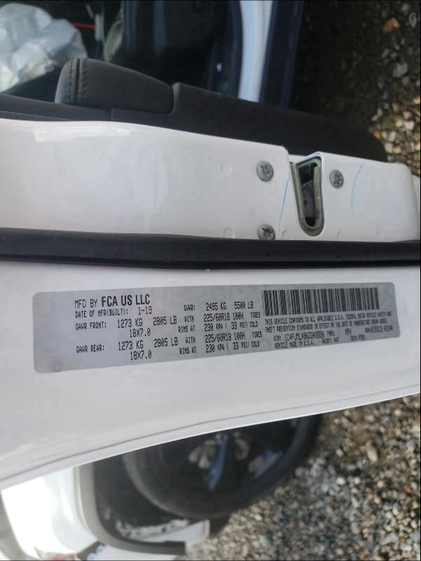 2019 JEEP CHEROKEE L - 1C4PJMLX8KD349320