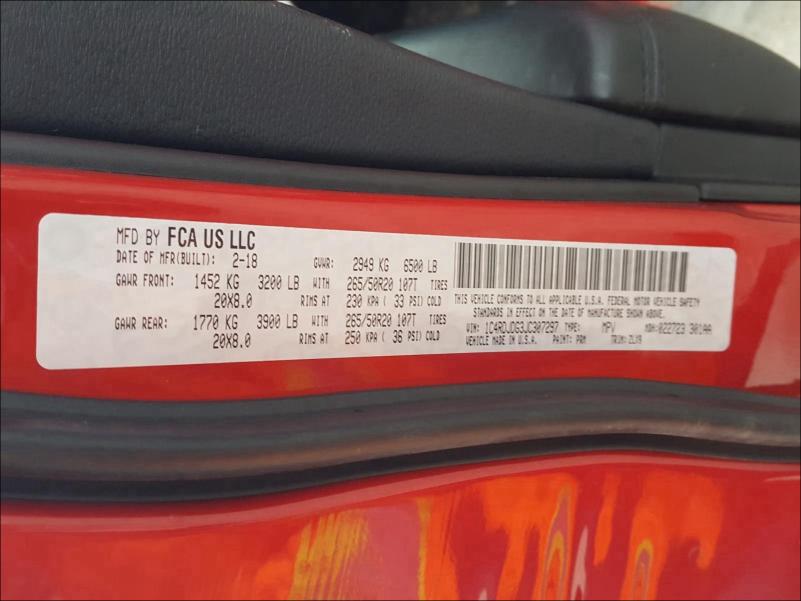 2018 DODGE DURANGO GT 1C4RDJDG3JC307297