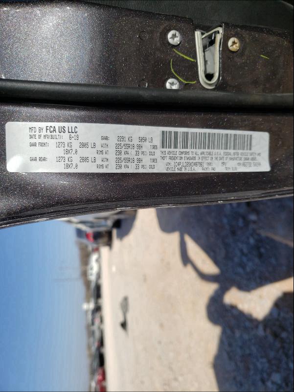 2019 JEEP CHEROKEE L 1C4PJLDB5KD487961