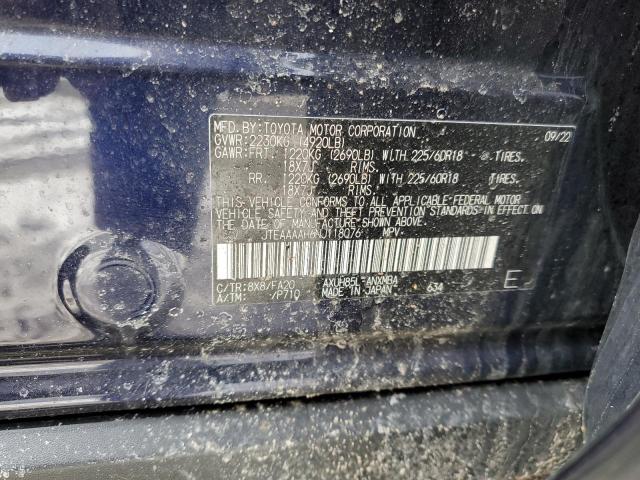 2022 TOYOTA VENZA LE JTEAAAAH6NJ118076