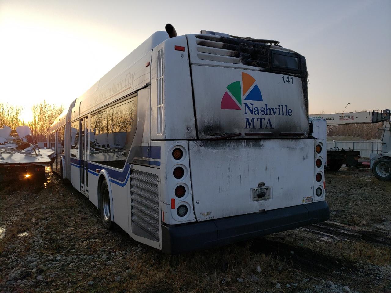 2013 New Flyer Transit Bus for sale at Copart Elgin, IL Lot 43421