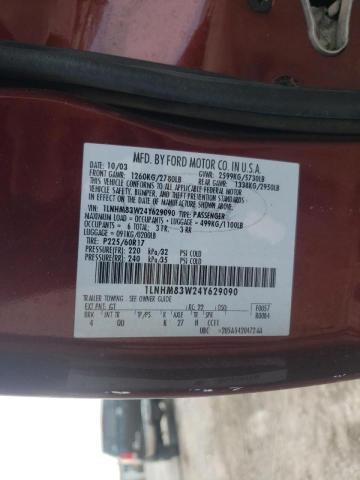 1LNHM83W24Y629090 Lincoln TOWN CAR U