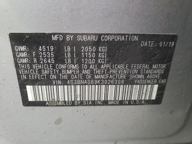 4S3BNAS69K3026308 Subaru Legacy Sport