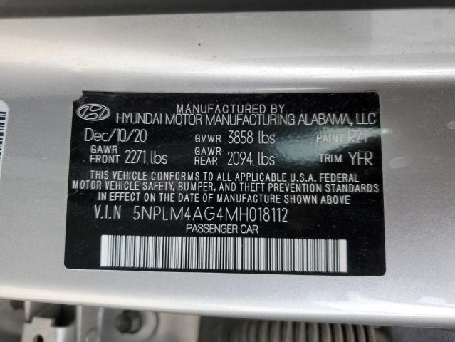 2021 HYUNDAI ELANTRA SE 5NPLM4AG4MH018112