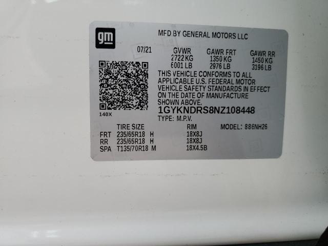 2022 CADILLAC XT5 PREMIU - 1GYKNDRS8NZ108448