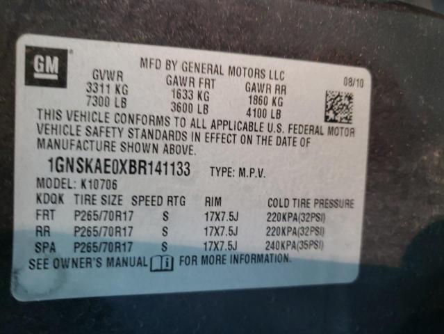 1GNSKAE0XBR141133 Chevrolet Tahoe K1500 Ls