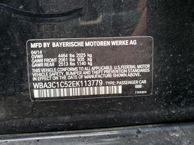 WBA3C1C52EK113779 BMW 328 I Sulev